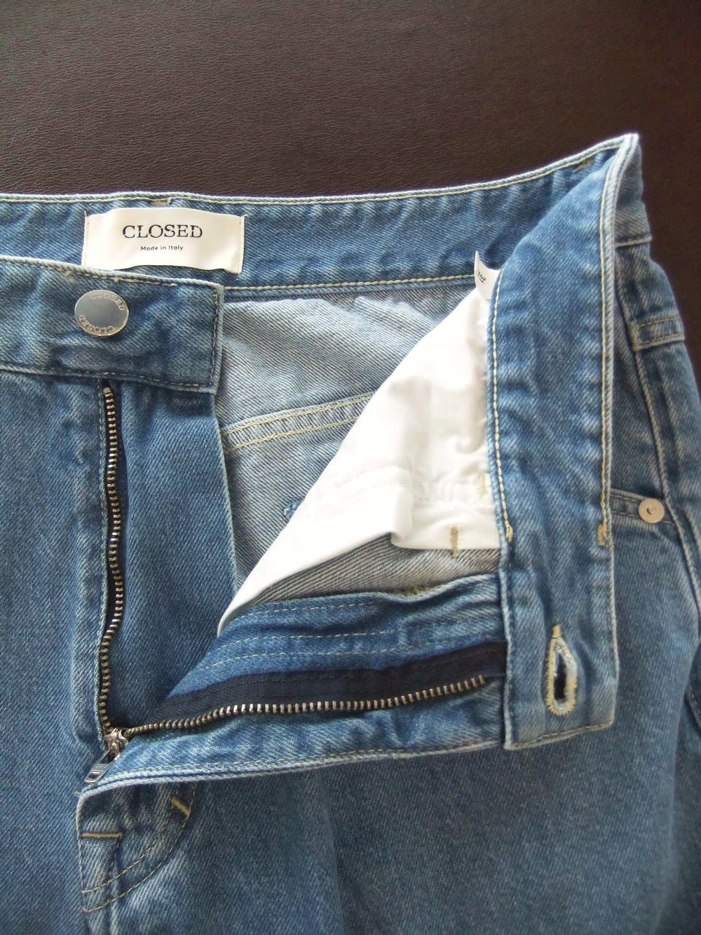 SHOREHAM WIDE   コットン ワイド デニム