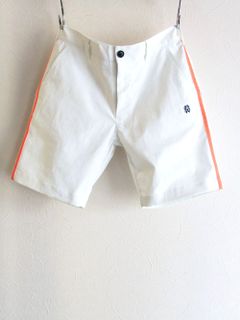 NEON LINE SHORTS ( ホワイト ) ストレッチツイル ハーフパンツ    RSM-22071