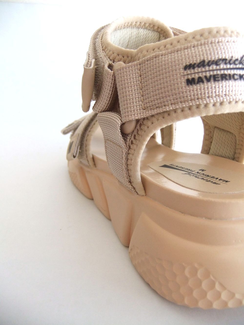 COMFORT SANDALS  ベルクロ コンフォートサンダル  (ベージュ) MS2139