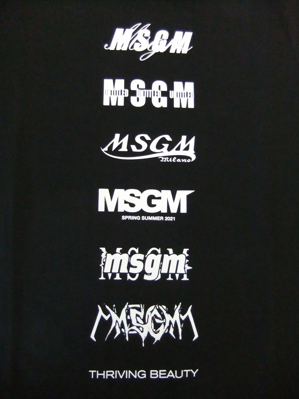LOGO  ロゴ  T-SHIRT    3040MM103