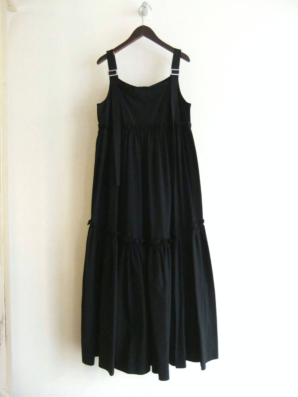 サイド ライン切り替え キャミソール ティアード ワンピース  MMA112DEA