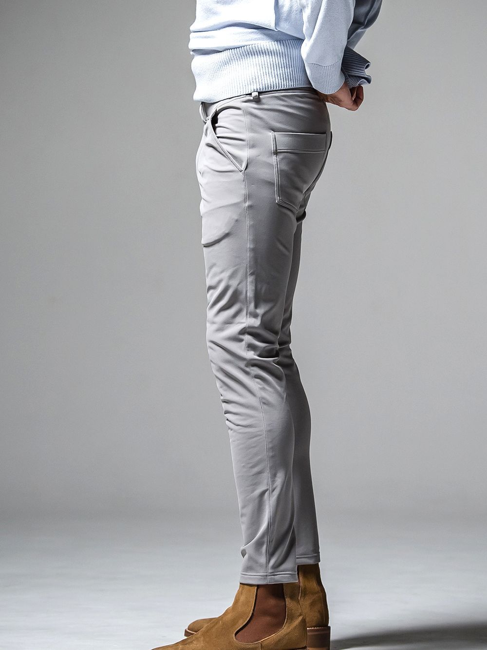 CHRIS EASY HEAT PANTS  (グレー)   スラックス イージー パンツ