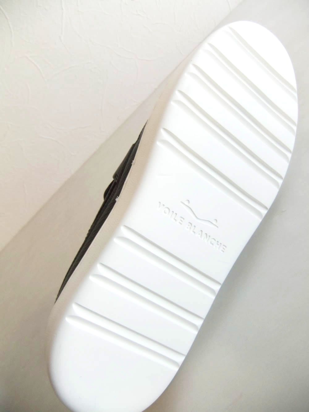 LAYTON SPIDY MOK   (ブラック)  レザー メッシュ スリッポン