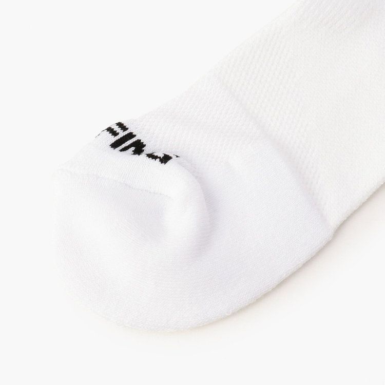 MENS CORDURAⓇ SHORT SOCKS （ホワイト） ロゴ ソックス