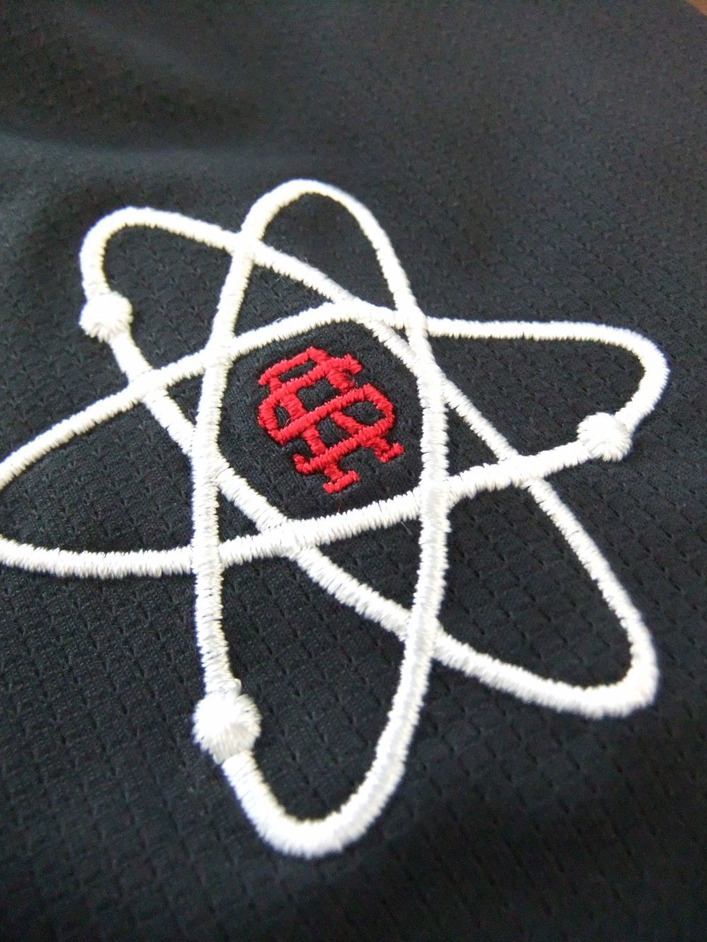 【LADIES】 GALAXY MOCK W.  (ブラック) ロゴ モックネック   RSL-22012