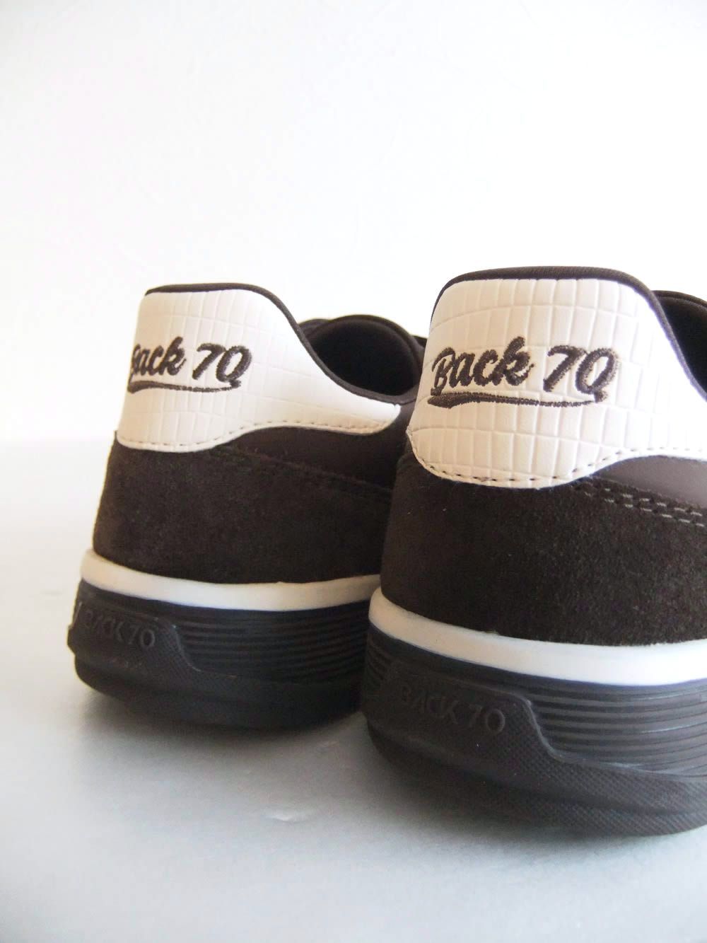 【BACK70】 FIRE BALL SPONGY NYLON BUTTER 70  （ブラウン） ファイヤーボール ナイロン スニーカー
