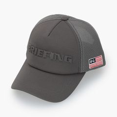 MENS 3D LOGO MESH CAP  （グレー） ロゴ キャップ