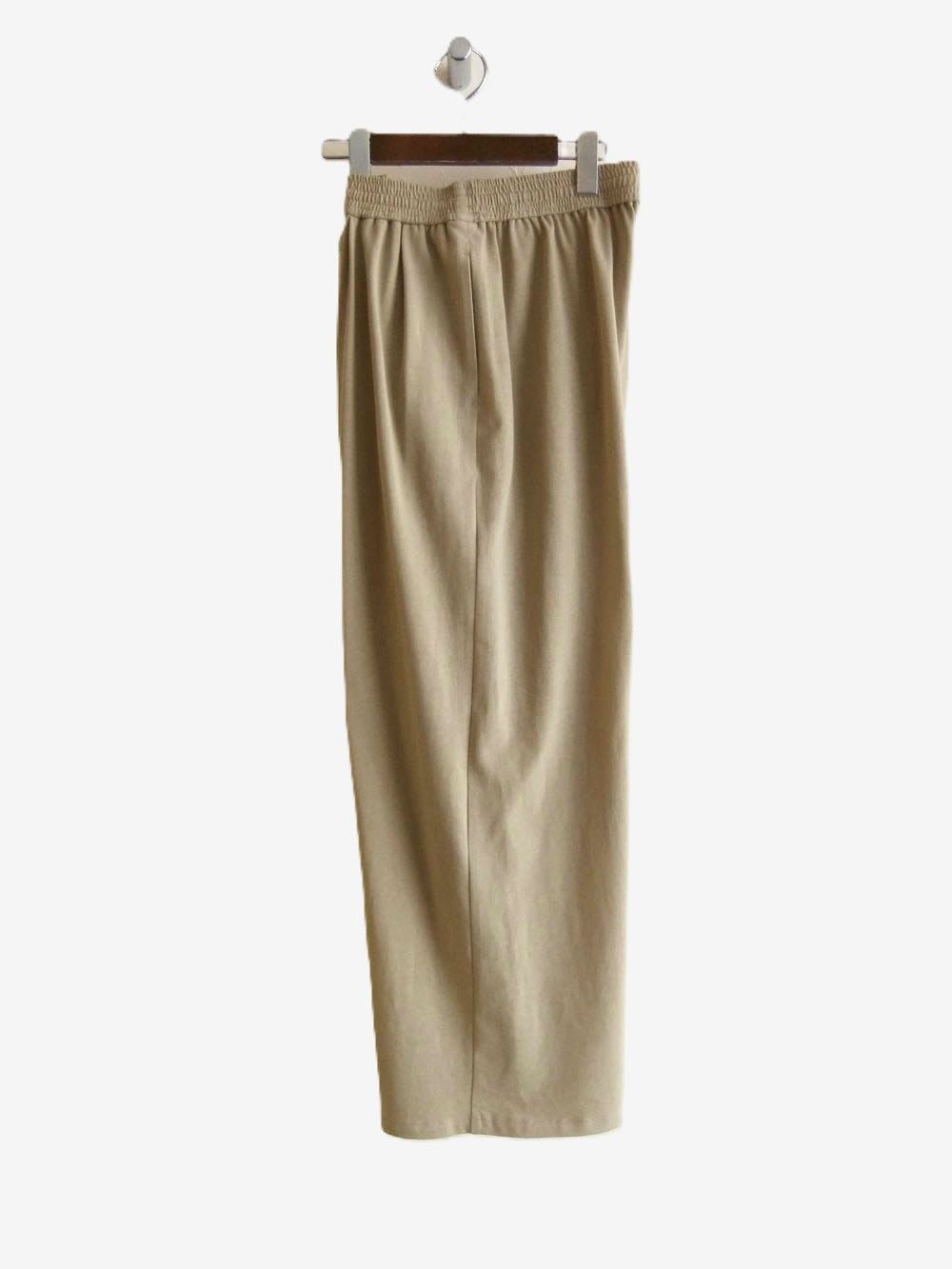 DRY COTTON WIDE EASY PANTS   (ベージュ) 625603