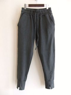 Sulfur Dyed Jersey  ジャージー ジョグパンツ  (チャコールグレー)  ST-18650