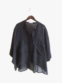 ラミー ショート丈 ワイド シャツ  626956
