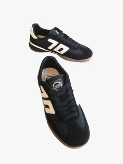 【BACK70】 FIRE BALL SPONGY NYLON BUTTER 70  （ブラック） ファイヤーボール ナイロン スニーカー
