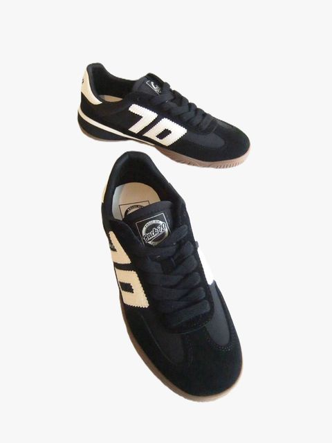 【BACK70】 FIRE BALL SPONGY NYLON BUTTER 70  （ブラック） ファイヤーボール ナイロン スニーカー