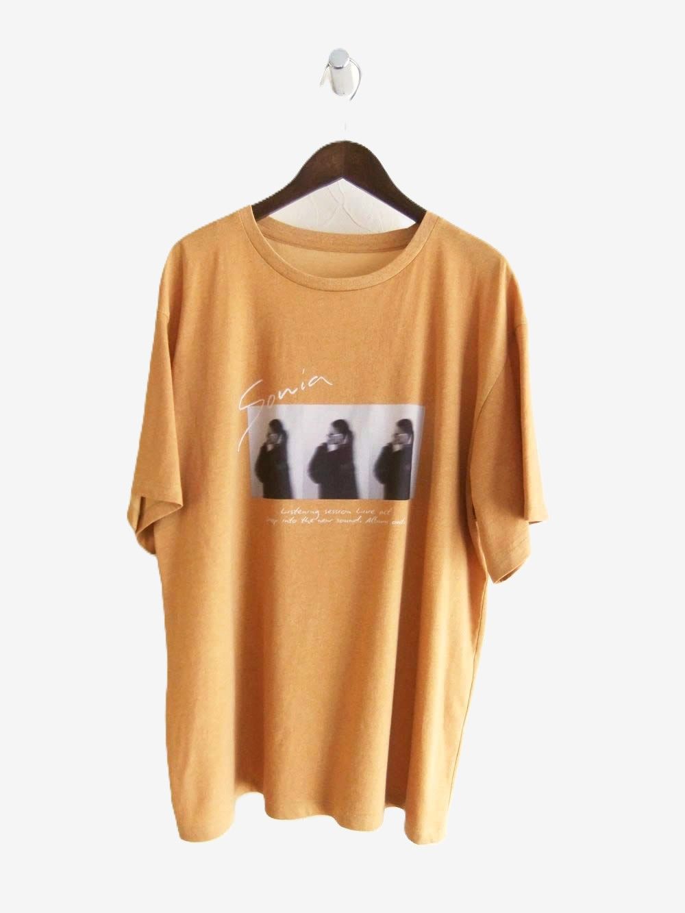 VINTAGE LIKE PHOT Tシャツ   (オレンジ) 625943