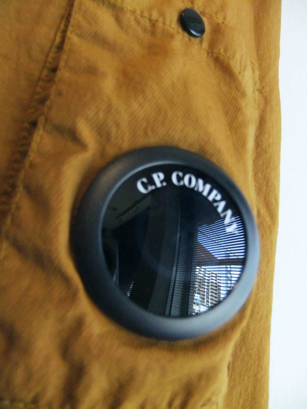 T-ST NYLON HOODED LENS OVERSHIRT  (キャメル) ジップアップ パーカー ブルゾン