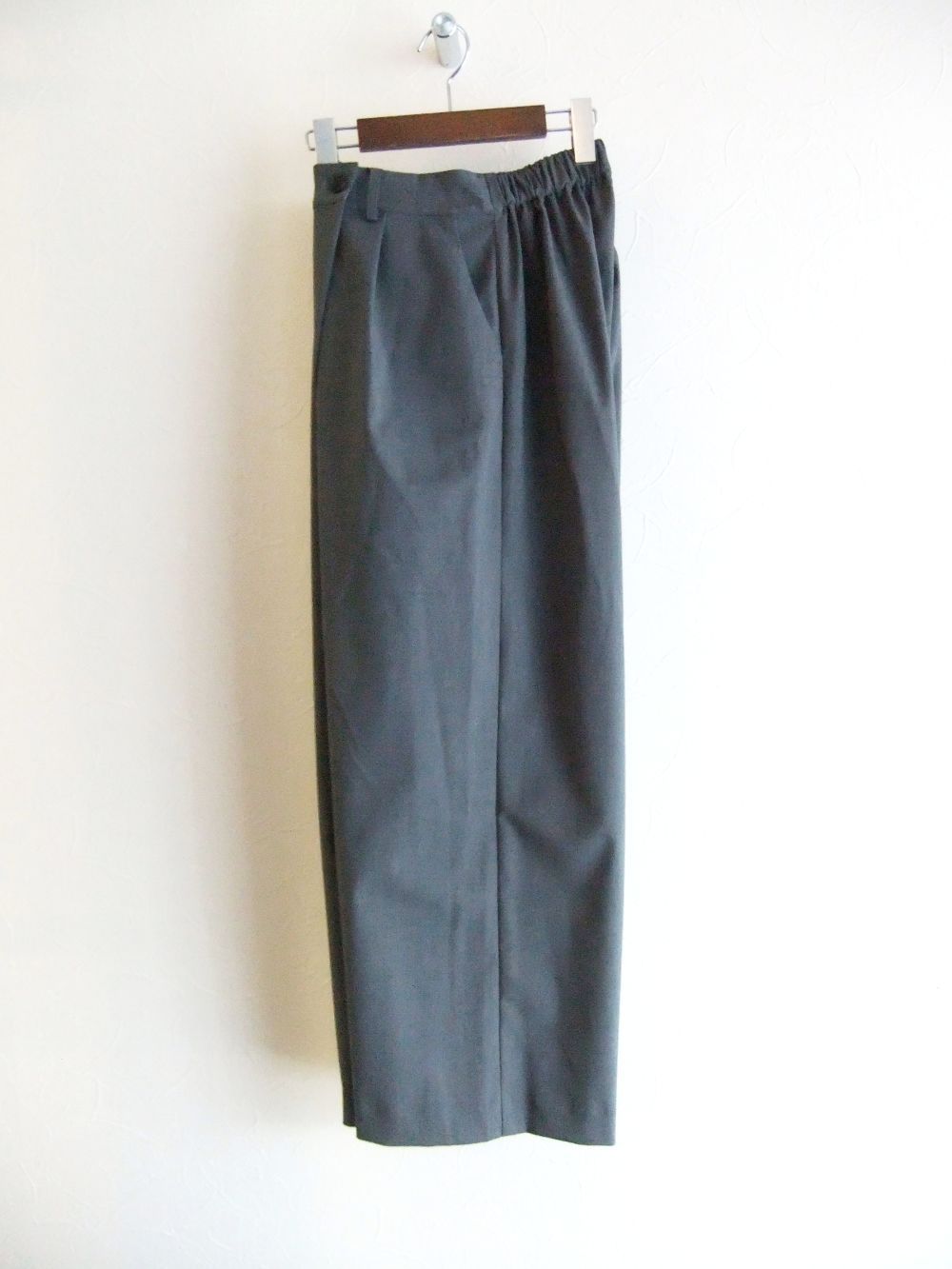 バックギャザー アシンメトリー ワイドパンツ  MM2382
