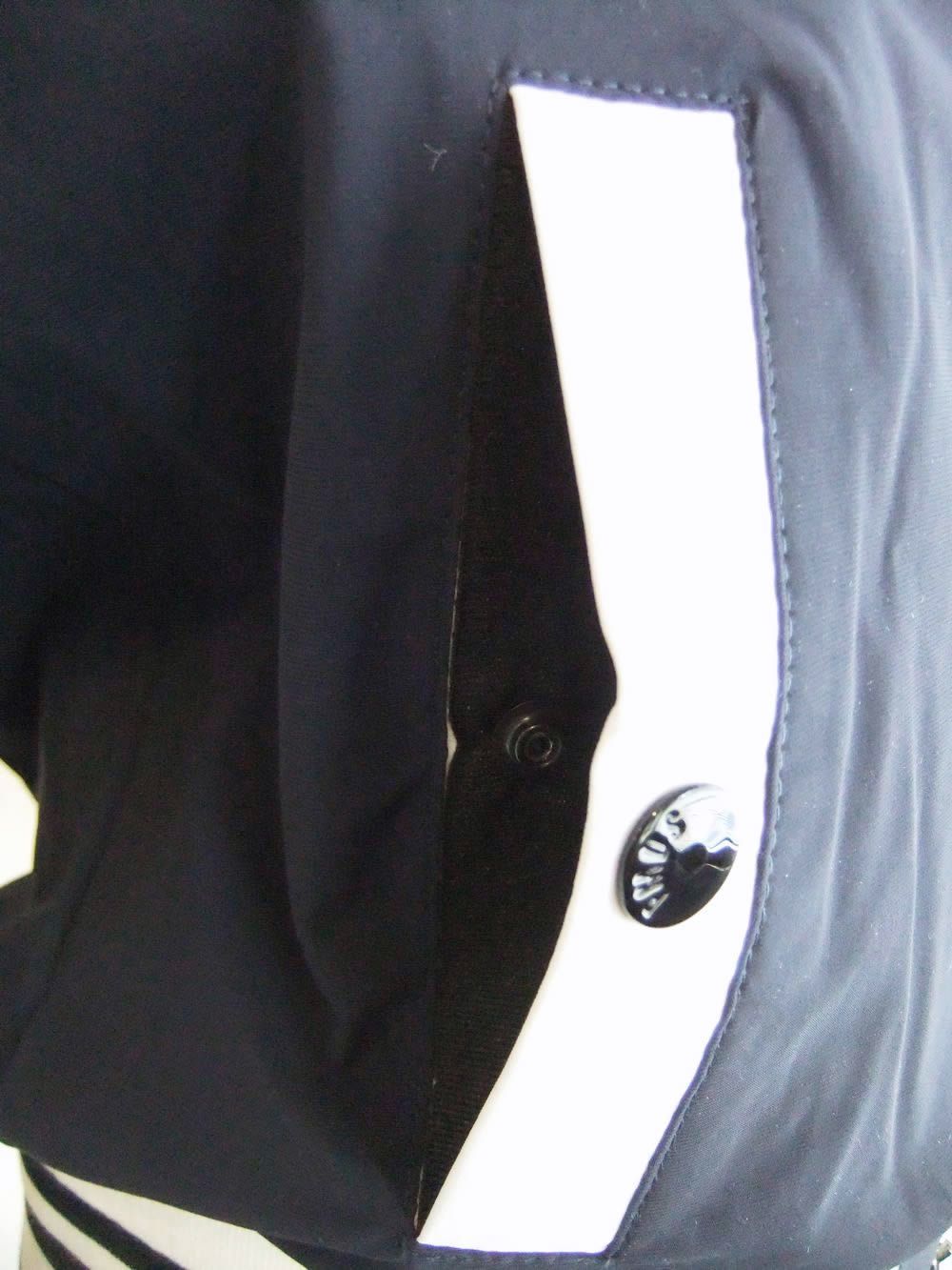 TITO FLEECE  ナイロン 切替 パーカー