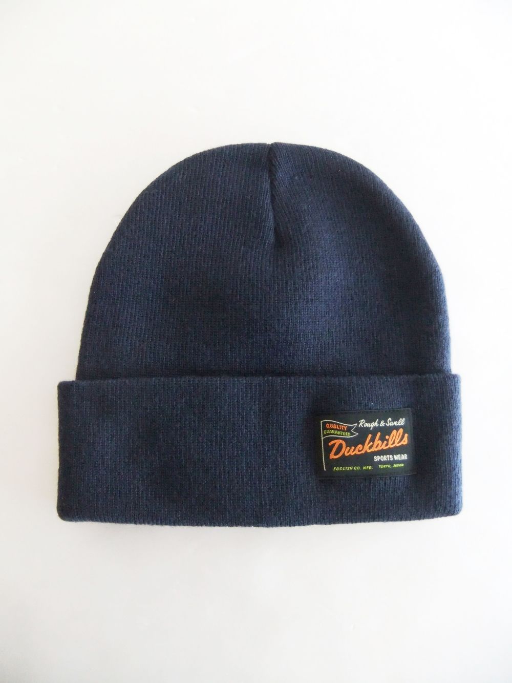 R.S BEANIE   ロゴニットキャップ  (ネイビー)   RSA-20207