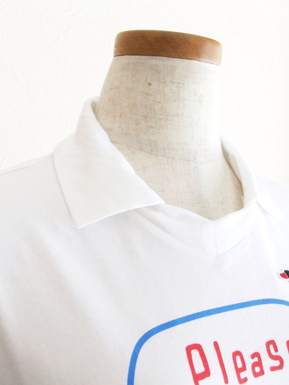 【LADIES】CHATTY SKIPPER W.  (ホワイト)   半袖スキッパーポロ  RSL-21009