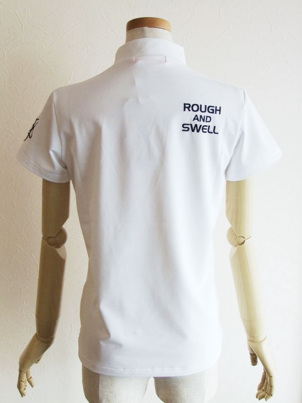 【LADIES】 GALAXY MOCK W.  (ホワイト) ロゴ モックネック   RSL-22012