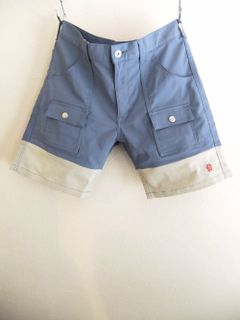 SAHARA BUSH ( ブルー ) ストレッチツイル ハーフパンツ    RSM-21081