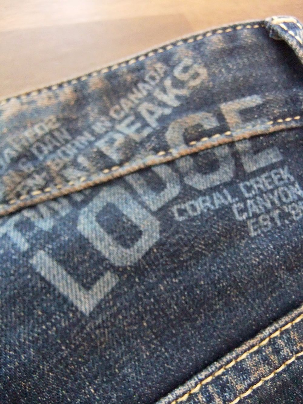 DARK SEDONA  WASH SKATER JEANS  スケーター ジーンズ