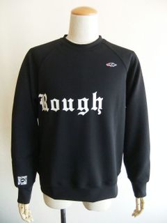 BIG LOGO SWEAT  ロゴ入りスウェットシャツ (ブラック)  RSM-22205