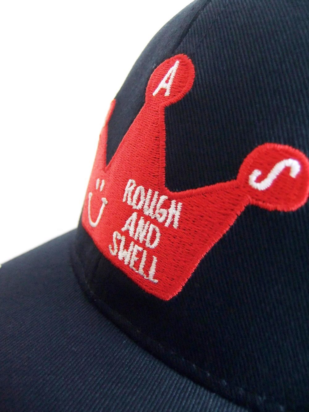 CROWN B.B. CAP  ( ネイビー )  ロゴ入りキャップ  RSA-22202
