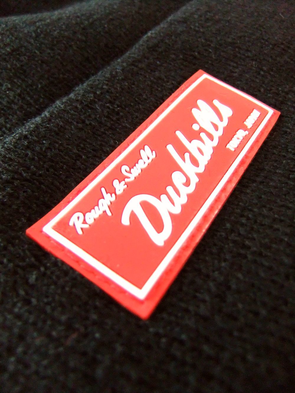 DUCKBILLS BEANIE   ロゴニットキャップ  ( ブラック )   RSA-25207