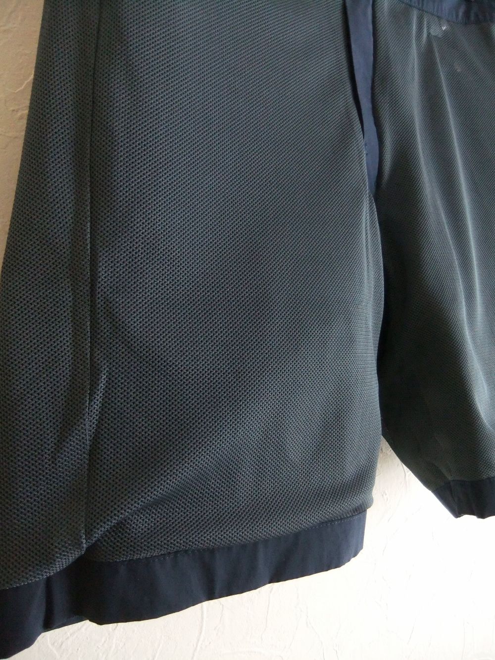 F&B SHORTS (ネイビー)  コットンストレッチ ハーフパンツ   RSM-22070