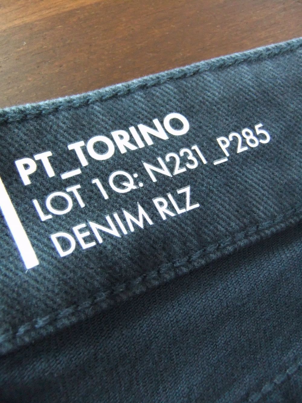 PT  TORINO  DENIM  (ネイビー) SWING ストレッチ スリム デニム