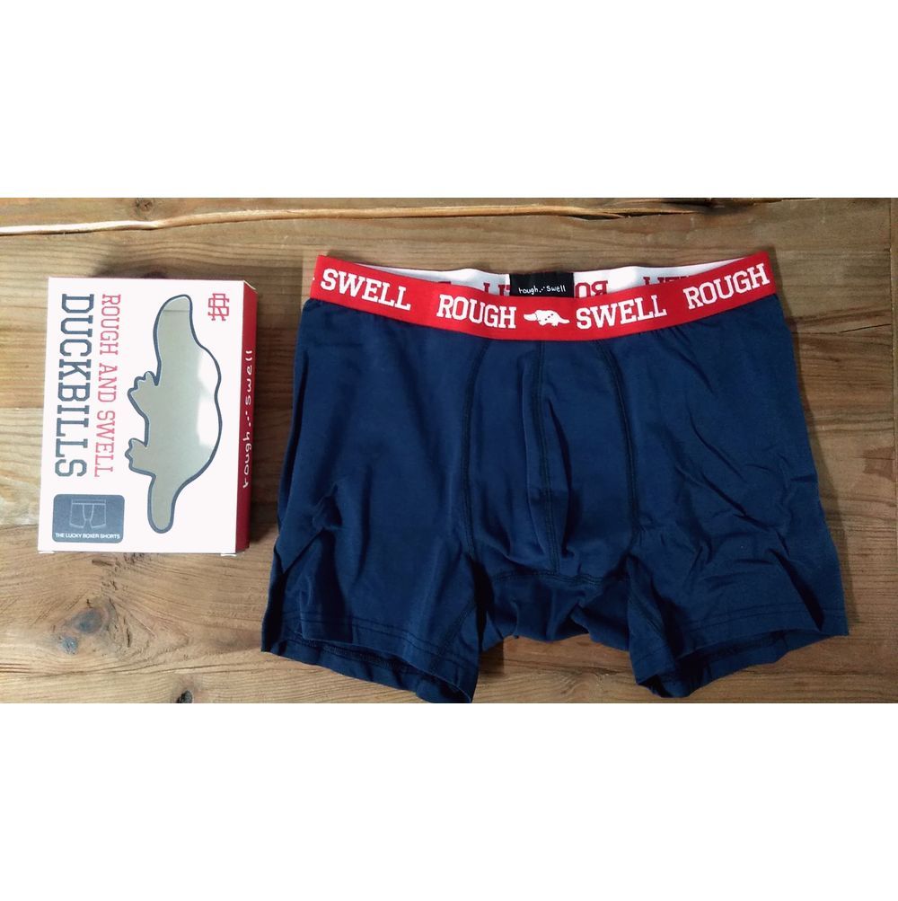 LUCKY BOXER SHORTS  (ネイビー ) ボクサー型ショーツ   RSA-21018