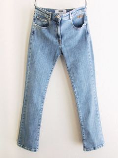 《LADIES》 PANTALONE CROPPED PANTS ブーツカット クロップドデニム  MDP49L-217278