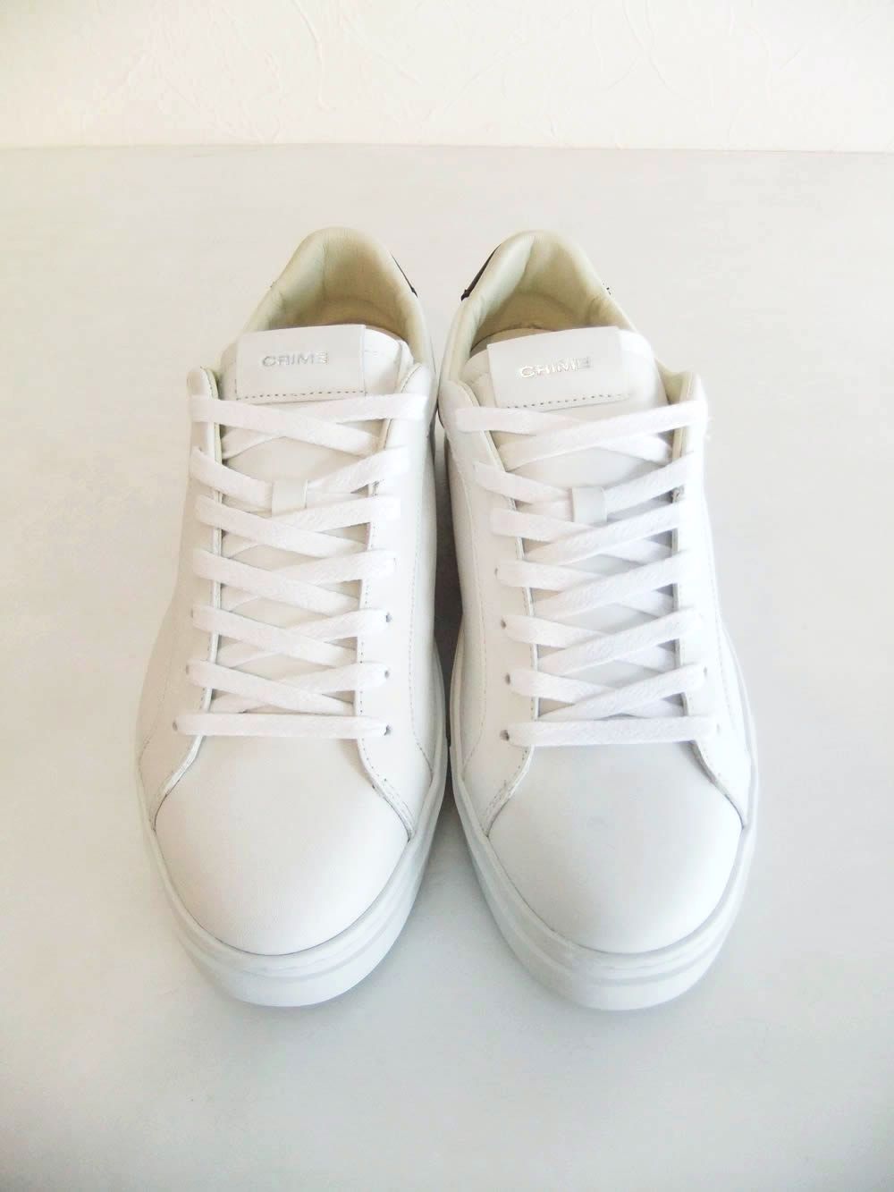 【MENS】  EXTRA LIGHT  RAW CUT (ホワイト)   レザースニーカー