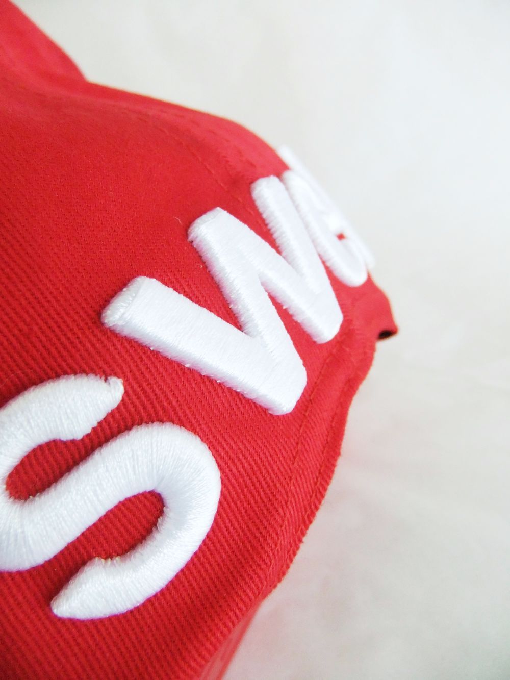 BIG LOGO CAP  ( レッド ) ロゴ入りキャップ RSA-21201