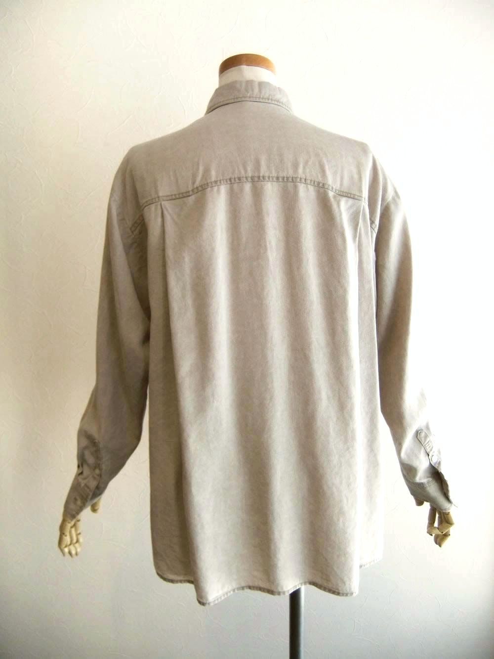 セルロース ツイル 2WAY シャツ   616930