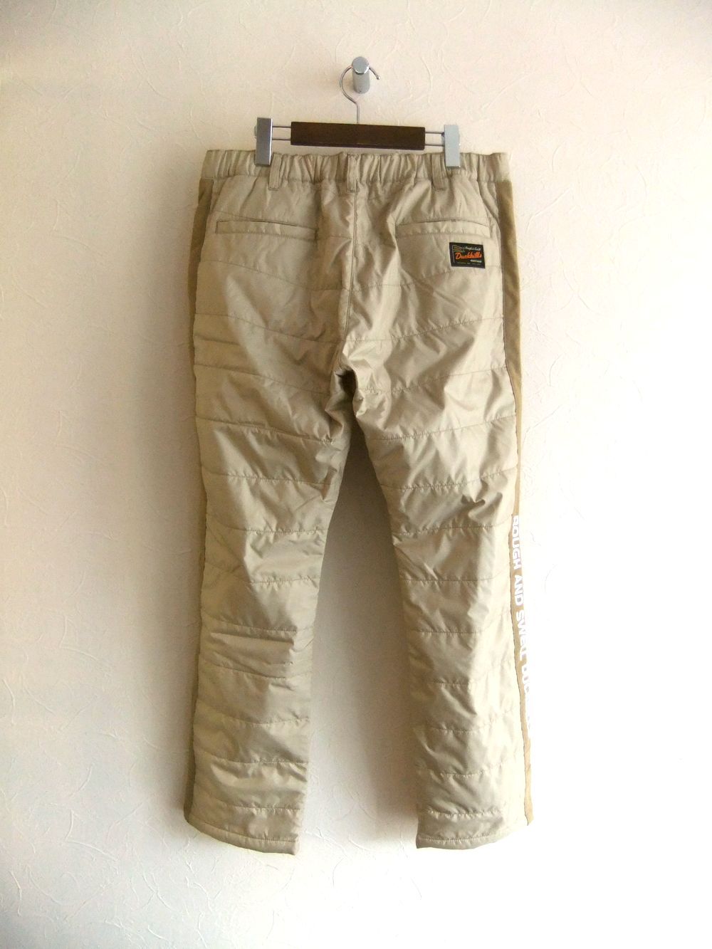 JASPER PANTS  裏キルティング パンツ    RSM-25253