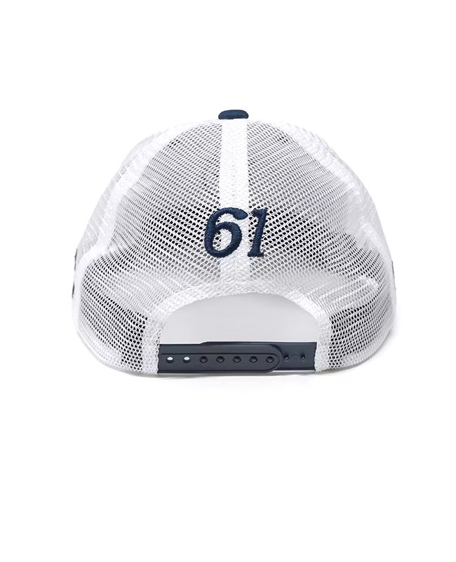 Mr. BOGEY MESH CAP  (ネイビー)   ロゴ入りキャップ    RSA-25007