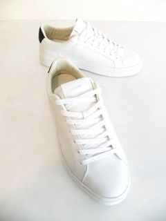 【MENS】  EXTRA LIGHT  RAW CUT (ホワイト)   レザースニーカー