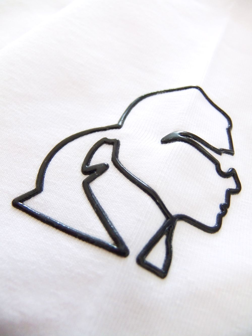 ロゴ コットン Tシャツ (ホワイト)
