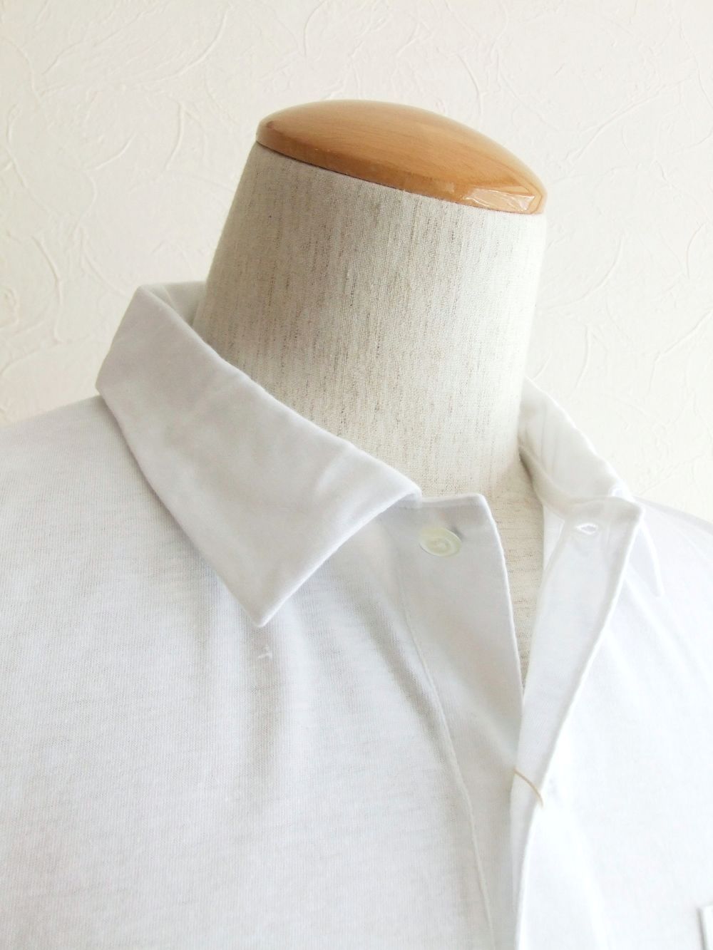FIVE DOTS POLO (ホワイト)   半袖ポロ  RSM-22021
