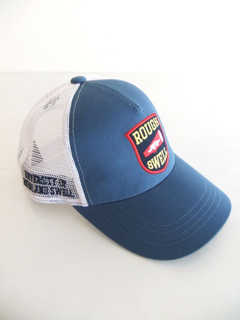 PREPPY MESH CAP  (ブルー)   ロゴ入りキャップ    RSA-25006