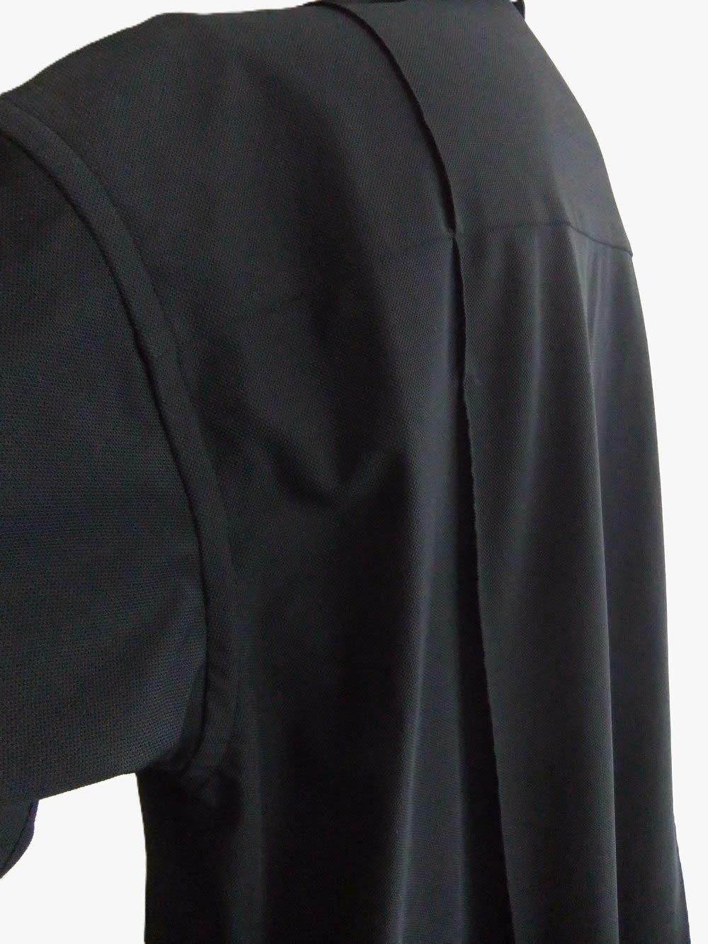 AIR TOOL S/S OVER LAYER  (ブラック)  コンパクトメッシュ ショートスリーブシャツ