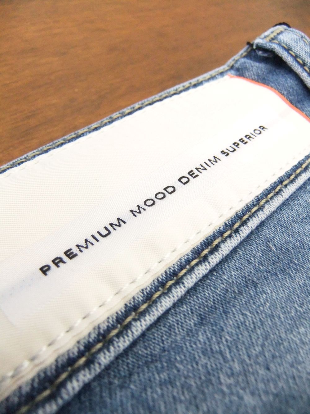 ジャージーダメージデニム  BARRET  JERSEY EASY DENIM PANT