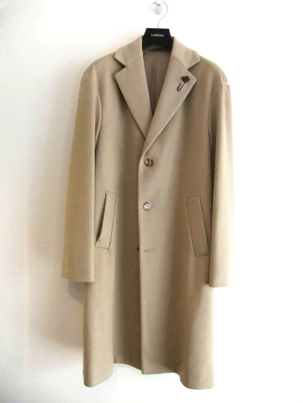 ウール シングル チェスター コート