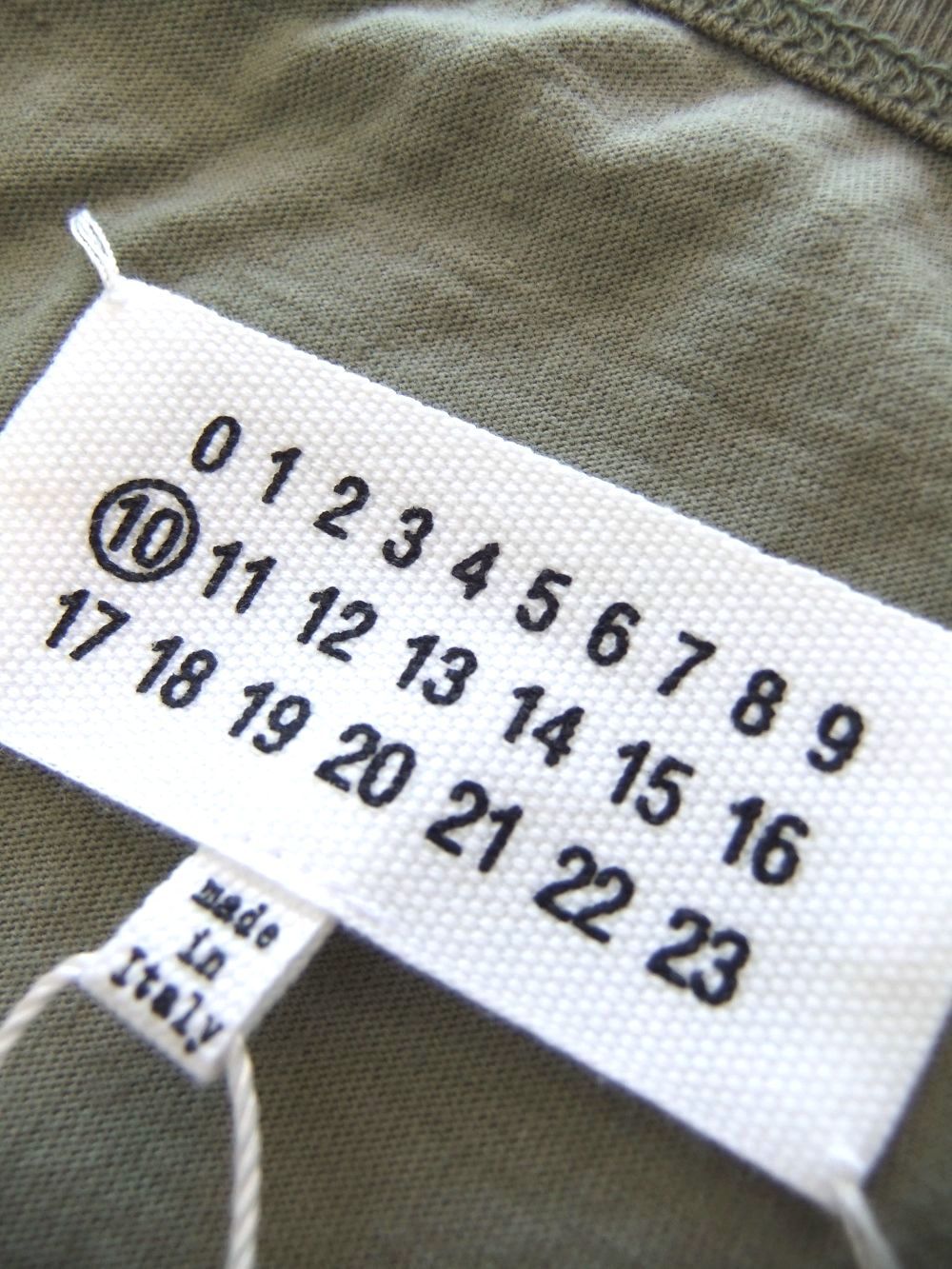 MAISON MARGIELA   ジャージー ロゴ Tシャツ