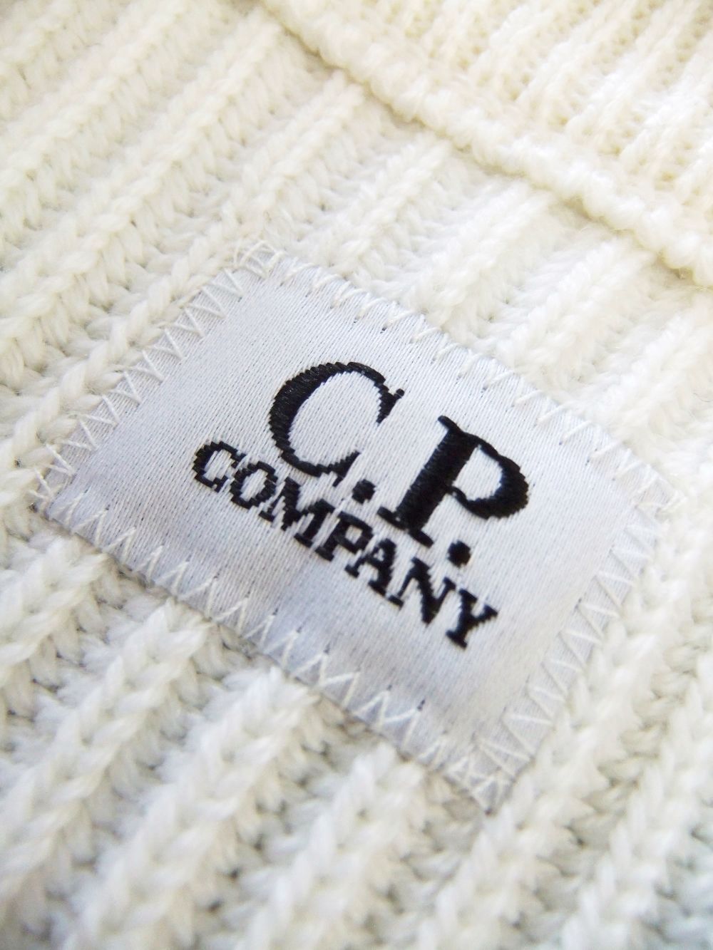 C.P. COMPANY - MERINO WOOL STAND COLLAR KNIT リブ編みZIPスタンドカラーセーター | 4.444glad