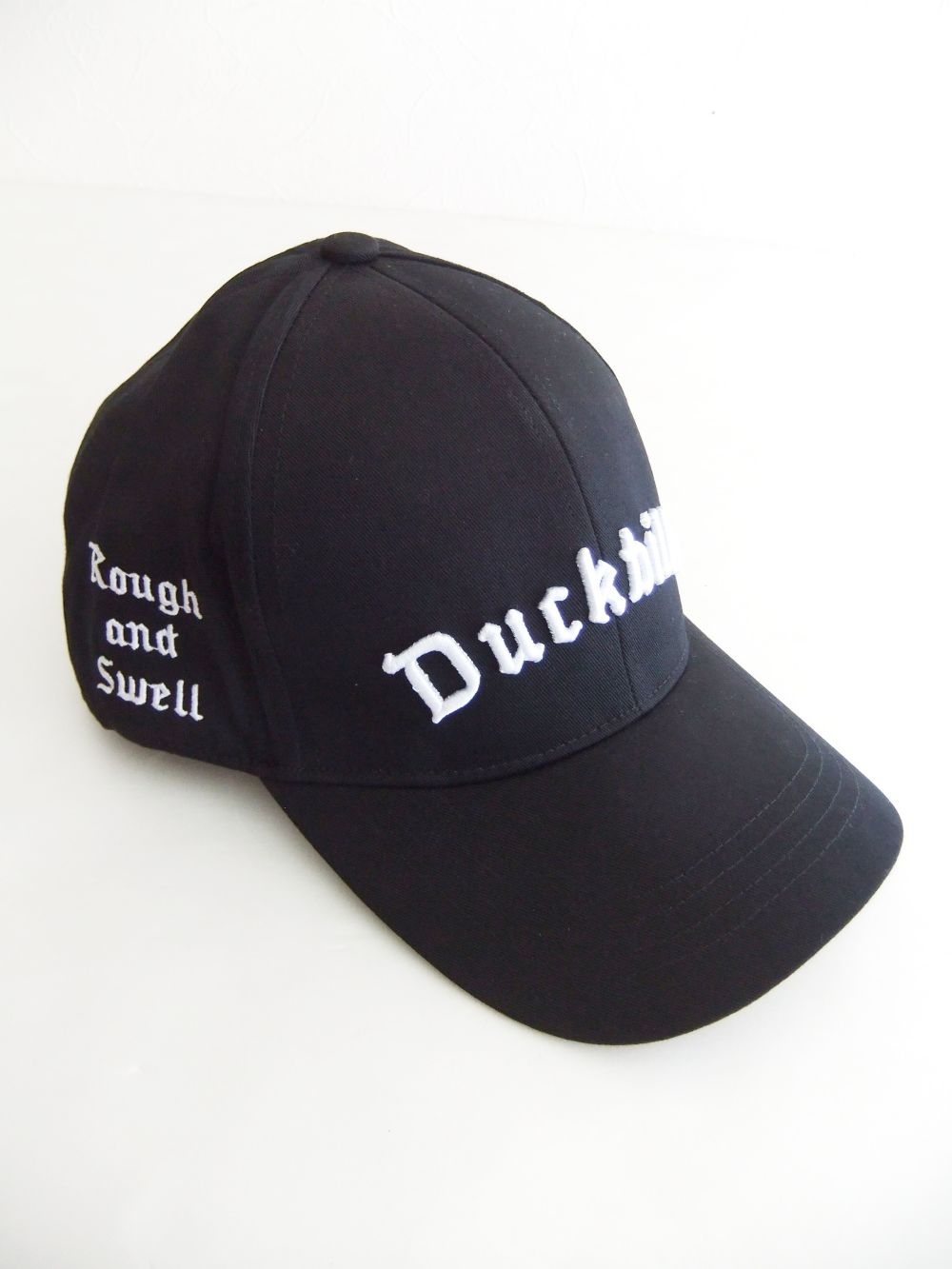 DUCKBILLS TOUR CAP   ( ブラック )  ロゴ入りキャップ  RSA-22005