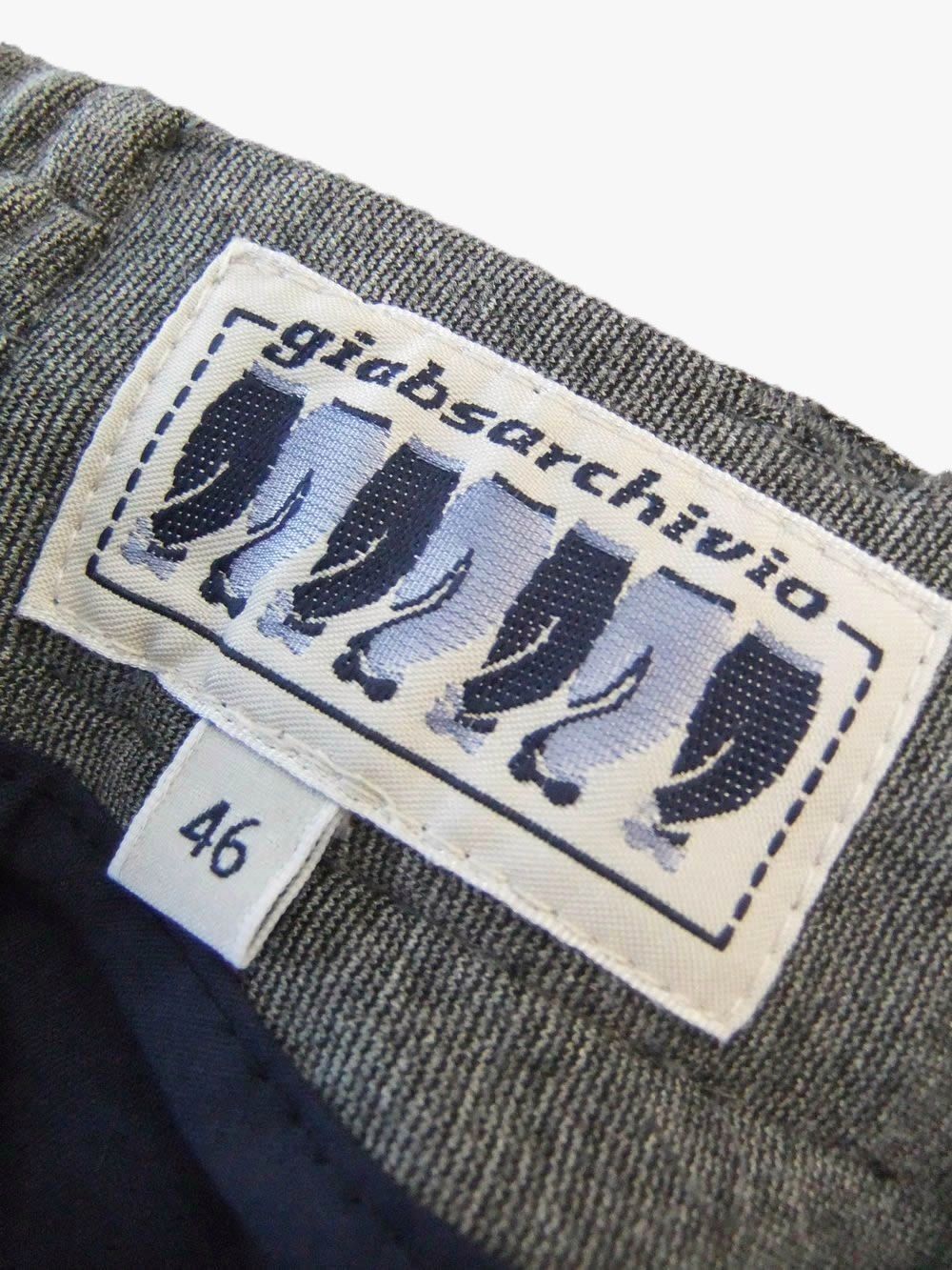 MASACCIO R1   NEW WASHABLE JERSEY  (グレー)  ジャージーワンプリーツ パンツ A5666