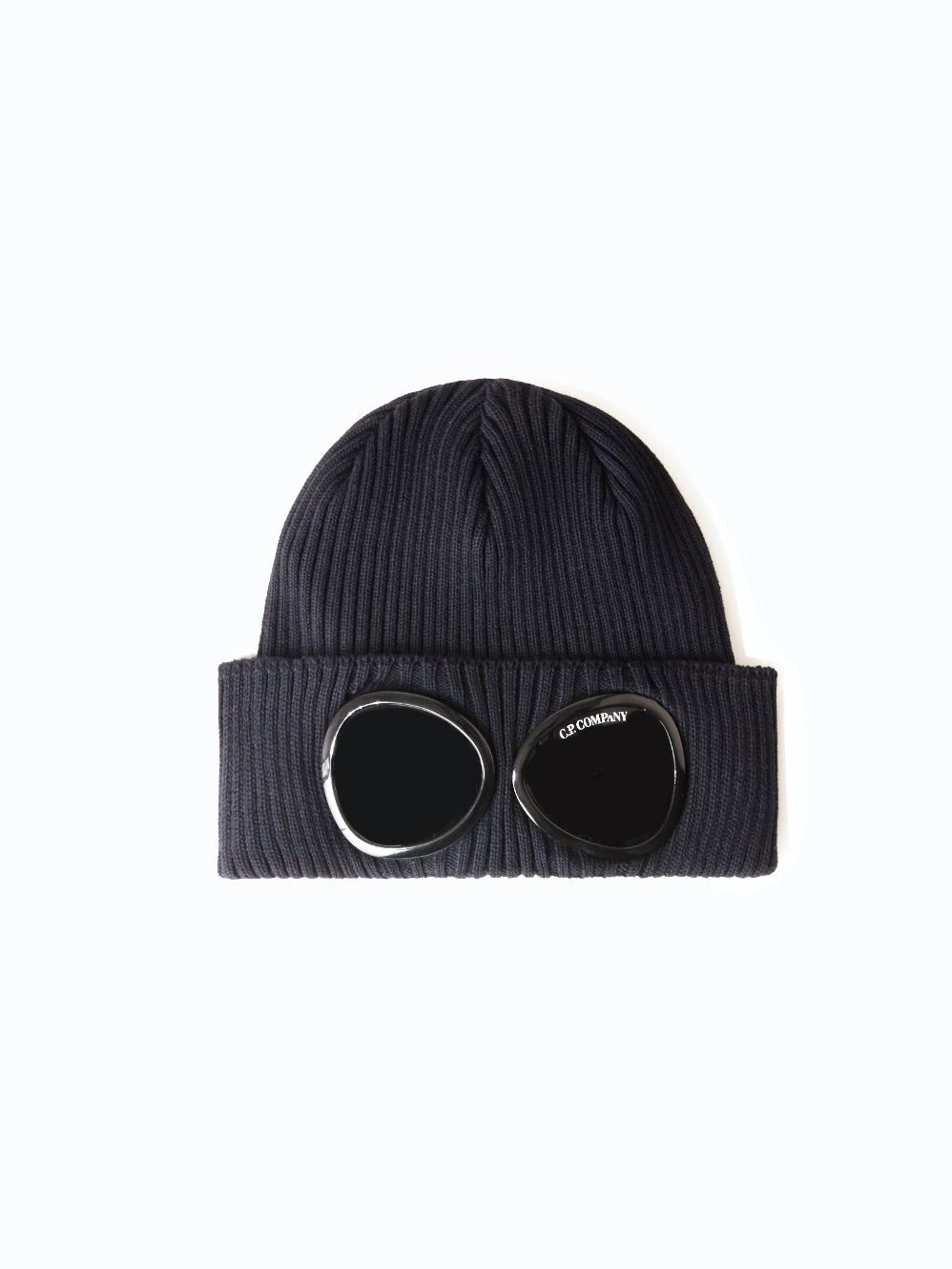 C.P. COMPANY - EXTRA FINE MERINO WOOL GOGGLE BEANIE ゴーグル