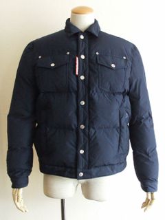 襟付き ダウンジャケット  LIGHTLY PADDED NYLON JACKET   S74AM1097